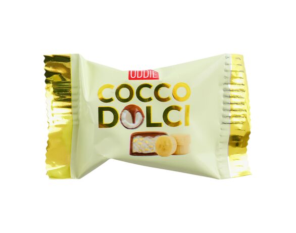 Набір цукерок глазурованих ODDIE Cocco Dolci банан 120 г Аврора картинка 2 дешево