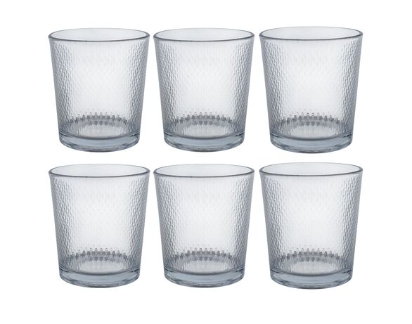 Набір склянок низьких Excellent Houseware 280 мл х 6 шт Аврора ціна