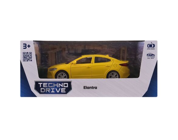 Автомодель іграшковий TechnoDrive HYUNDAI ELANTRA жовта Аврора картинка 5 каталог