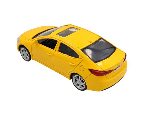Автомодель іграшковий TechnoDrive HYUNDAI ELANTRA жовта Аврора картинка 2 ціна
