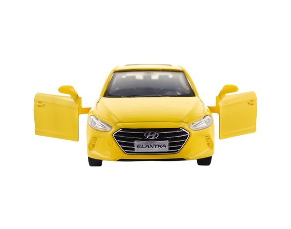 Автомодель іграшковий TechnoDrive HYUNDAI ELANTRA жовта Аврора картинка 3 дешево