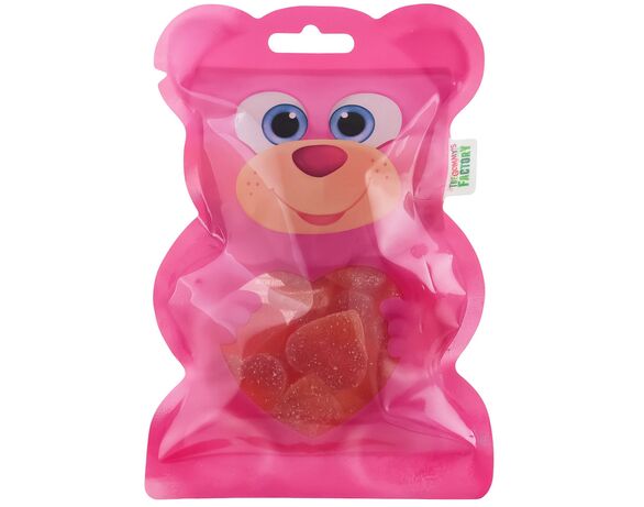 Цукерки желейні The Gommy's Factory Peach Hearts 80 г Аврора каталог