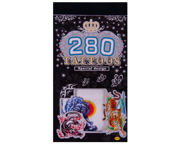 Флеш-тату книжка розмір 1 (280 tattoos) в Аврорі