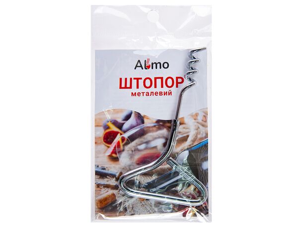 Штопор металевий Almo Аврора картинка 2 відгуки