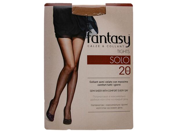 Колготи жіночі капронові Fantasy Sоlo Natural 20 den, р. 4 Аврора дешево