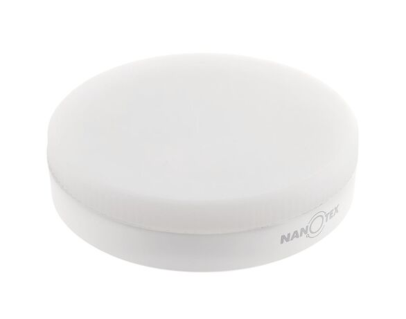 Лампа LED кругла NANOTEX GX53 10 Вт 4100 К 220 В Аврора картинка 2 вартість