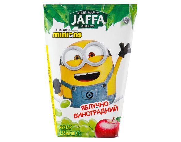 Нектар JAFFA Minions Яблучно-виноградний 125 мл Аврора недорого