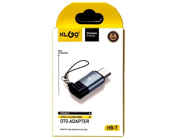 Перехідник для телефону OTG Type-C-8PIN Аврора картинка 2 з доставкою