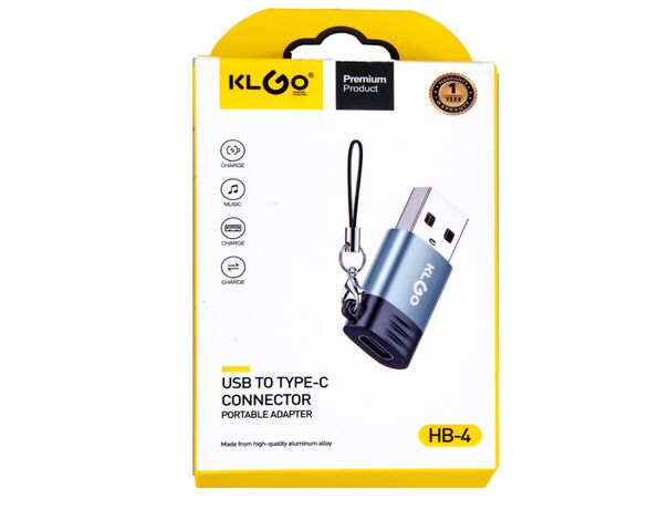 Перехідник для телефону OTG Type-C-USB Аврора картинка 2 недорого