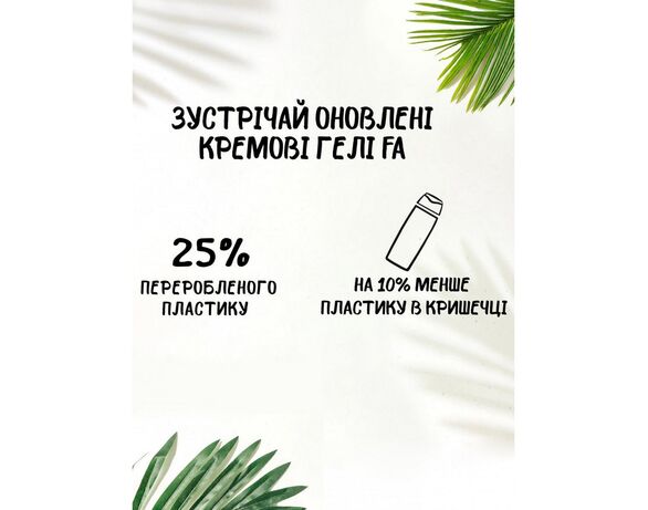 Крем-гель для душу Fa Yoghurt Аромат чорниці 250 мл картинка 4 в Аврорі