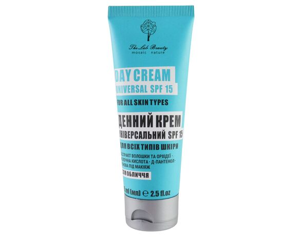 Крем для шкіри обличчя універсальний денний The Lab Beauty SPF15 75 мл Аврора картинка 2 недорого
