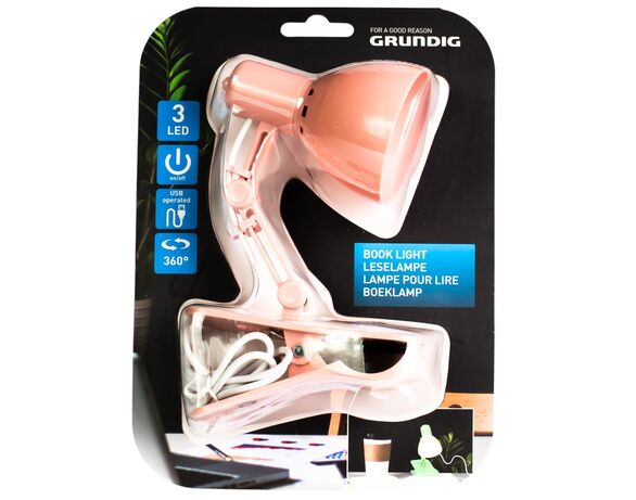 Лампа настільна USB на прищіпці GRUNDIG кольорова Аврора картинка 6 з доставкою