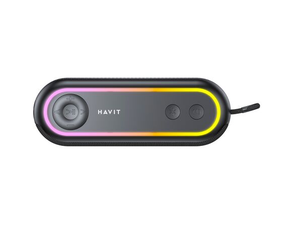 Колонка портативна HAVIT HV-SK810BT RGB чорна 12 Вт Аврора картинка 4 ціна