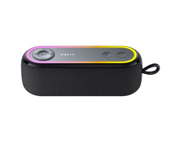 Колонка портативна HAVIT HV-SK810BT RGB чорна 12 Вт картинка 2 в Аврорі