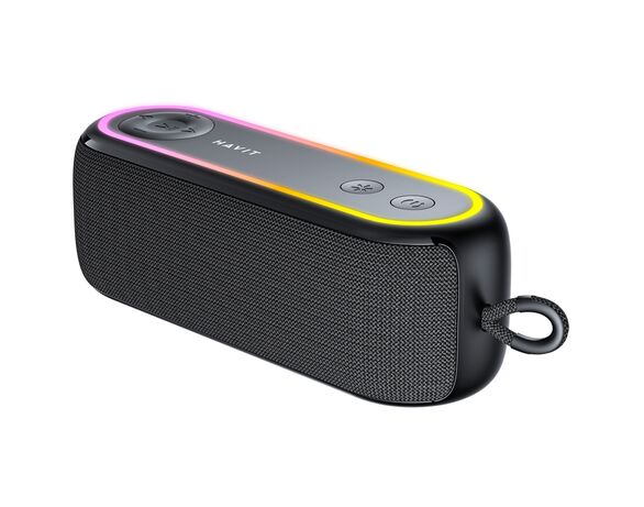 Колонка портативна HAVIT HV-SK810BT RGB чорна 12 Вт Аврора купити