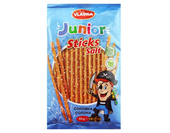 Соломка солона VLADKA Junior 40 г Аврора фото