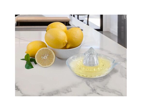 Соковитискач ручний скляний Excellent Houseware Аврора картинка 2 дешево