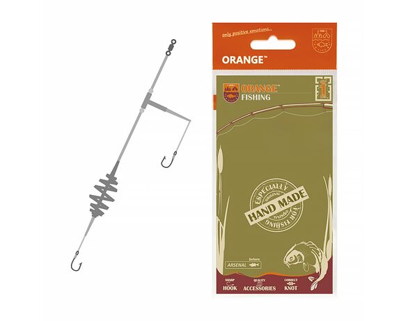 Оснащення для ловлі коропа LIFE ORANGE Spring №1 40 г Аврора ціна