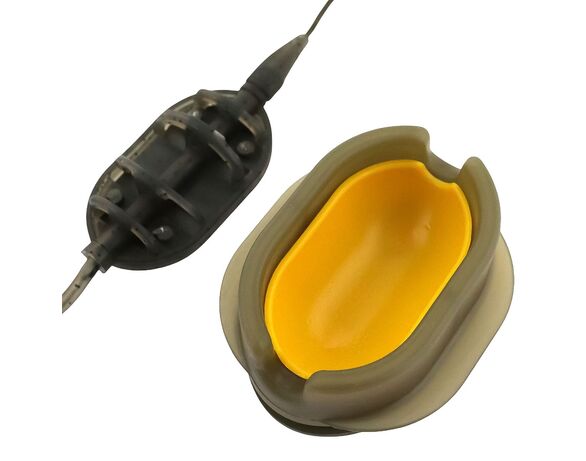 Оснащення коропове для бойлу LIFE ORANGE Classic Flat Method Leadcore + Mould №41/1 60 г Аврора картинка 3 вартість