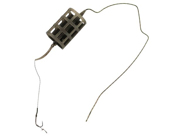 Оснащення коропове для бойлу LIFE ORANGE 2в1 Cage Feeder Leadcore №49 40 г Аврора відгуки