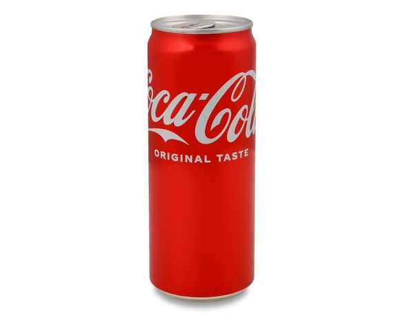 Напій безалкоггольний сильногазований Coca-cola ж/б 0,33 л Аврора фото