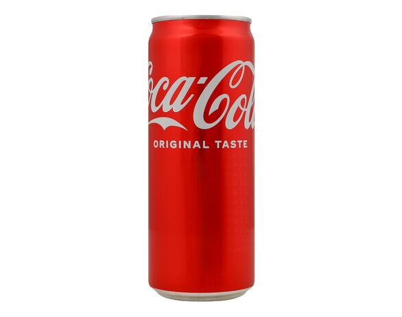 Напій безалкоггольний сильногазований Coca-cola ж/б 0,33 л Аврора картинка 3 ціна