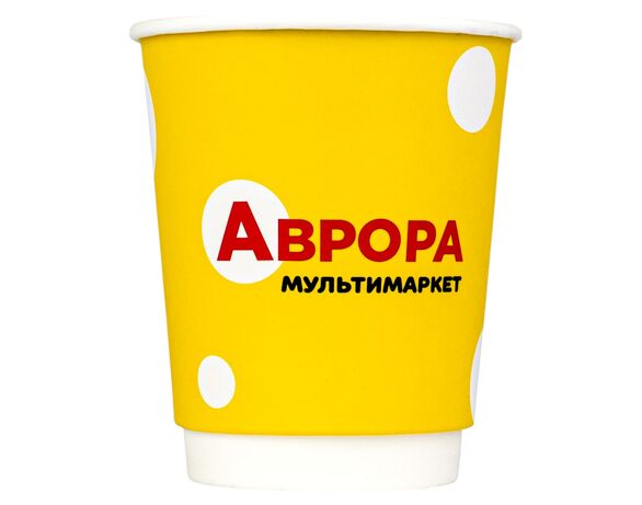 Стакан паперовий двошаровий Грін Кап Аврора 250 мл Аврора з доставкою