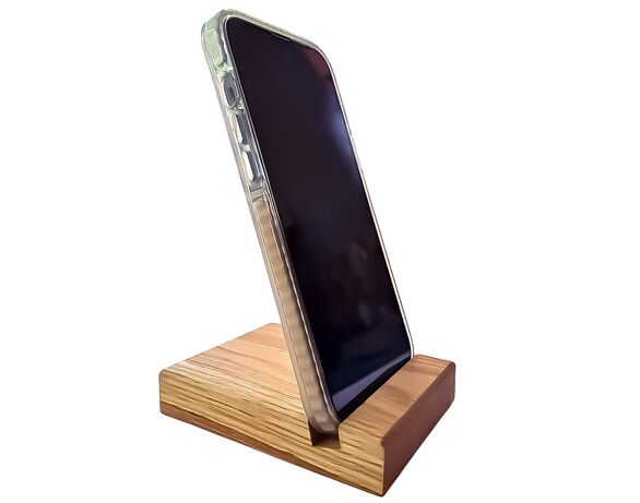 Підставка для телефону дерев'яна Eco wood Аврора картинка 4 фото