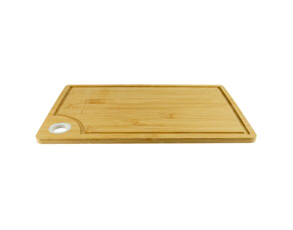 Дошка кухонна бамбукова Excellent Houseware 36х23 см Аврора картинка 2 з доставкою