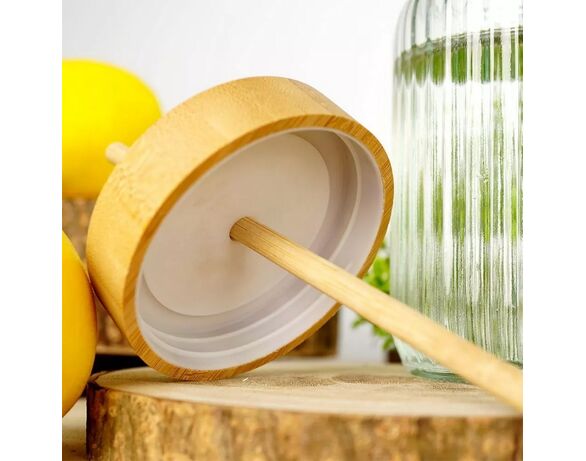 Ємність для напоїв скляна Excellent Houseware 500 мл Аврора картинка 5 ціна