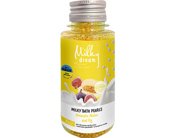 Бісер для ванн Milky Dream Ароматна диня, інжир 80 г Аврора вартість