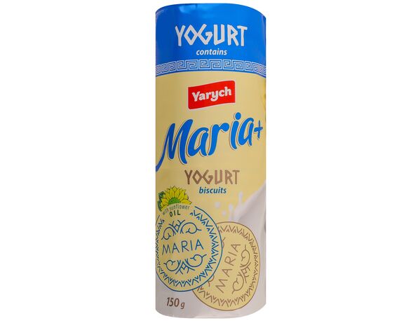 Печиво затяжне Yarych Марія з йогуртом 150 г Аврора з доставкою