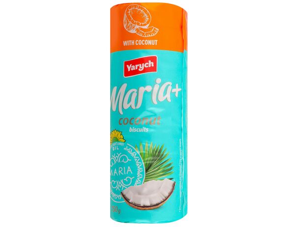 Печиво затяжне Yarych Марія з кокосом 150 г Аврора каталог