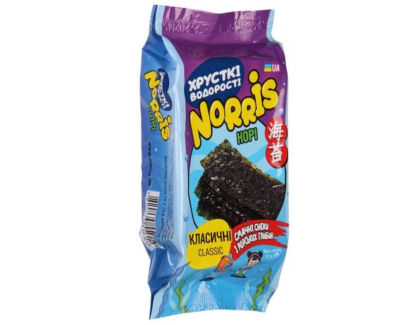 Снеки норі хрусткі NORRIS Класичні 4,5 г Аврора купити