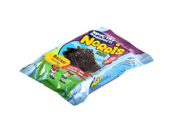 Снеки норі хрусткі NORRIS Васабі 4,5 г Аврора картинка 2 купити