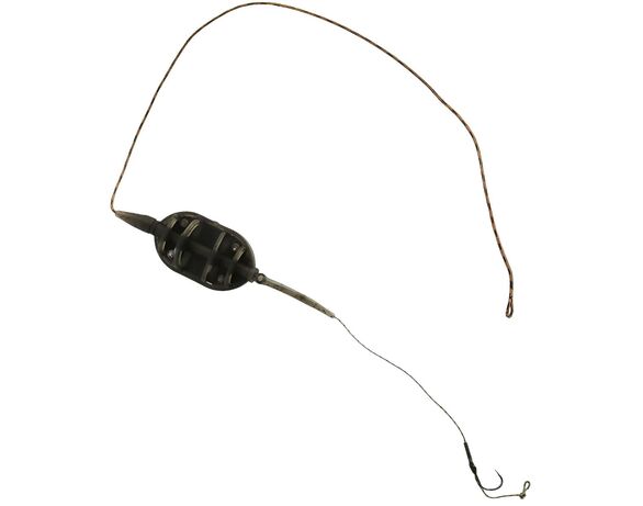 Оснащення коропове для бойлу LIFE ORANGE Classic Flat Method Leadcore №41 60 г Аврора дешево