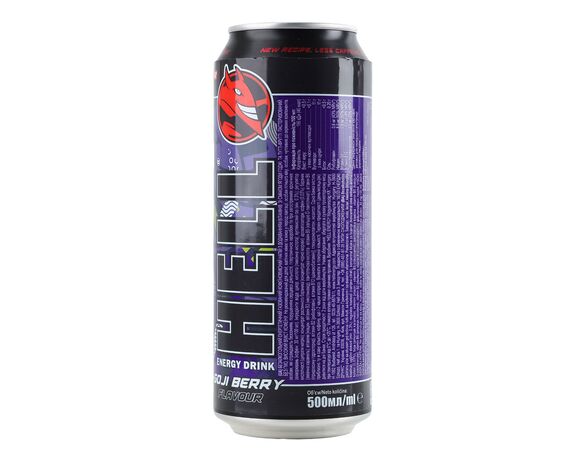 Напій енергетичний безалкогольний HELL Goji Berry ж/б 500 мл картинка 4 в інтернет-магазині Аврора