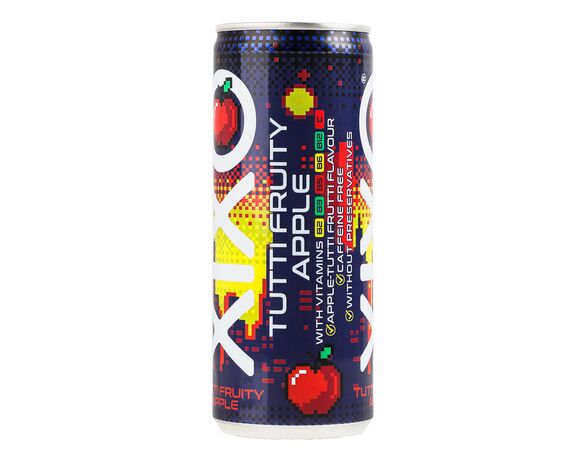 Напій безалкогольний газований XIXO Tutti fruity Apple ж/б 250 мл Аврора картинка 3 каталог