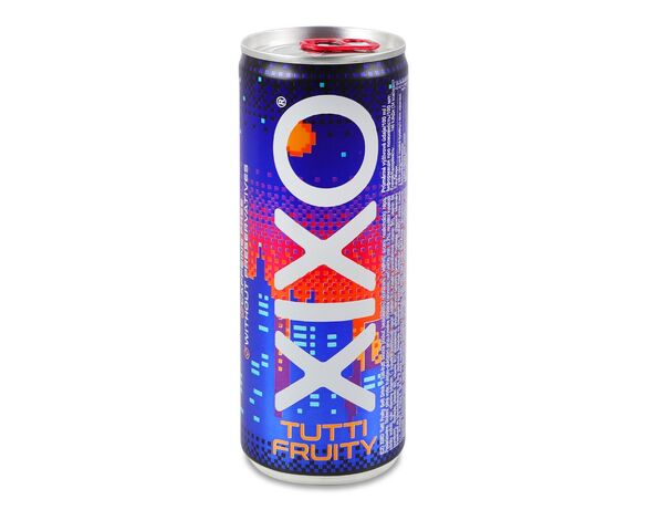 Напій безалкогольний газований XIXO Tutti fruity ж/б 250 мл Аврора недорого