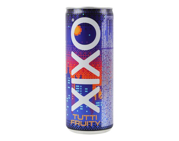 Напій безалкогольний газований XIXO Tutti fruity ж/б 250 мл Аврора картинка 4 з доставкою