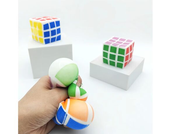 Іграшка-антистрес Toi-Toys Кубик картинка 3 в Аврорі
