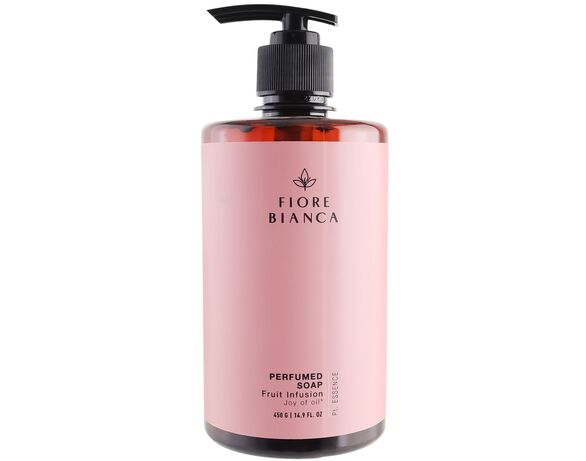 Мило рідке парфумоване Fiore Bianca Pastel Essence Fruit Infusion 450 г Аврора вартість