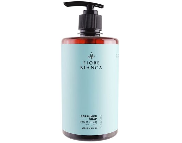 Мило рідке парфумоване Fiore Bianca Pastel Essence Velvet Ritual 450 г Аврора купити