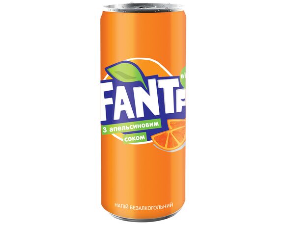Напій безалкогольний сильногазований Fanta ж/б 330 мл Аврора відгуки