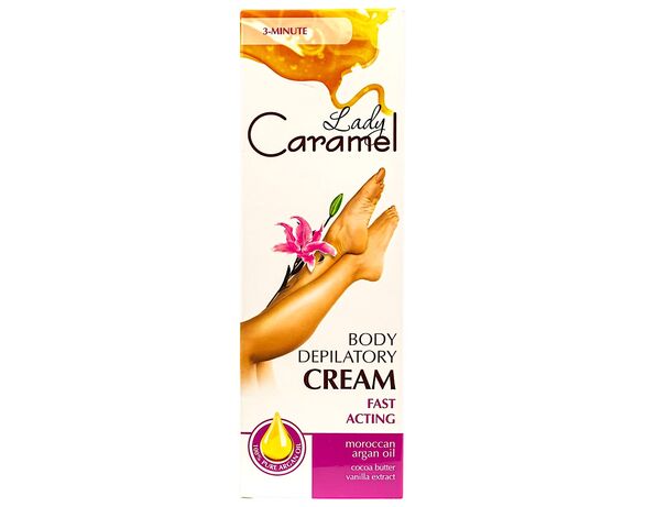 Крем для депіляції тіла Caramel Швидкодіючий 3хв 100 мл Аврора картинка 2 купити