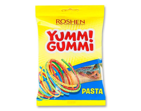 Цукерки желейні Yummi Gummi Pasta 70 г Аврора каталог