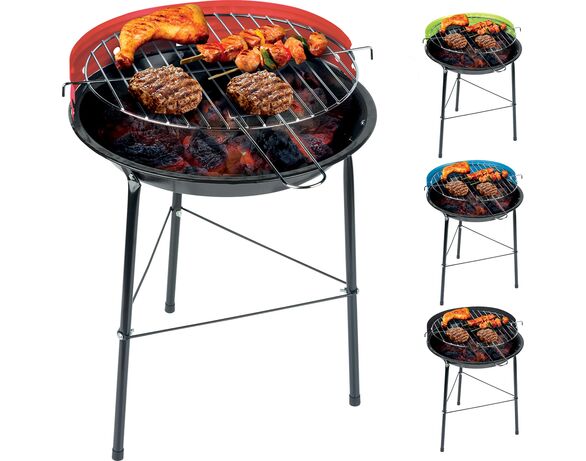 Гриль портативний круглий на ніжках BBQ Collection Аврора картинка 4 дешево