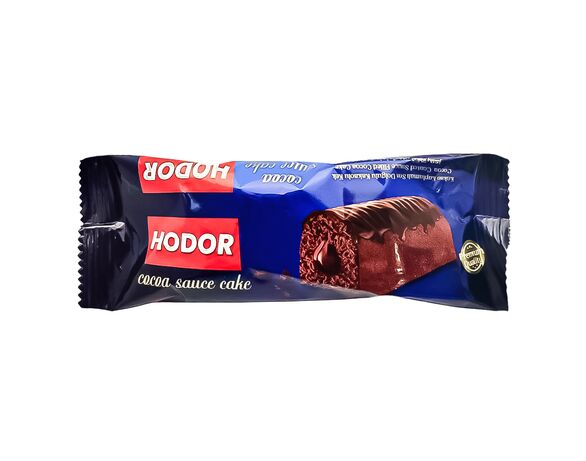 Батончик бісквітний глазурований Hodor з какао-кремом 40 г Аврора недорого