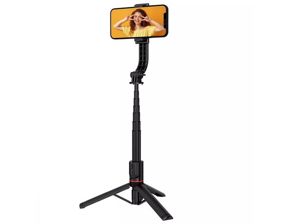 Штатив-тринога для телефону Proove Lite Shot Selfie Stick чорний 1060 мм Аврора картинка 7 ціна