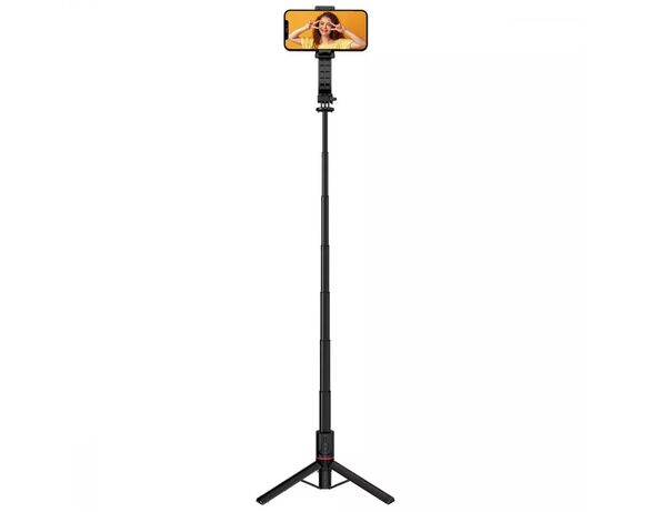 Штатив-тринога для телефону Proove Lite Shot Selfie Stick чорний 1060 мм Аврора картинка 6 фото
